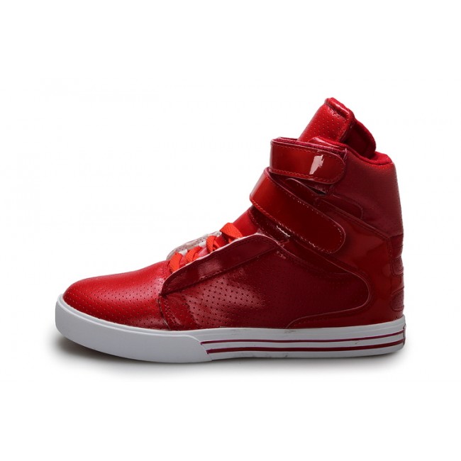 Justin Bieber Supra Red Perf Shoes