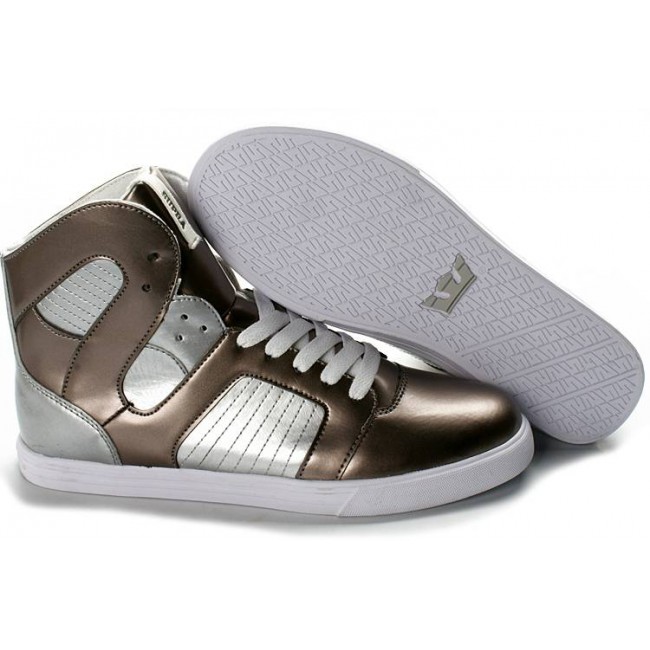 New Supra Shoes II Tan White