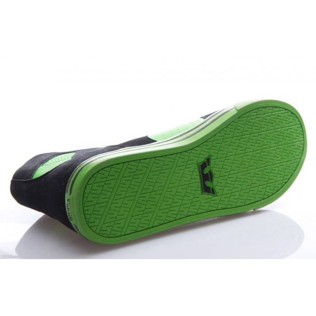 New Supra Shoes II Black Green Online