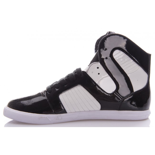 New Supra Shoes II Black White