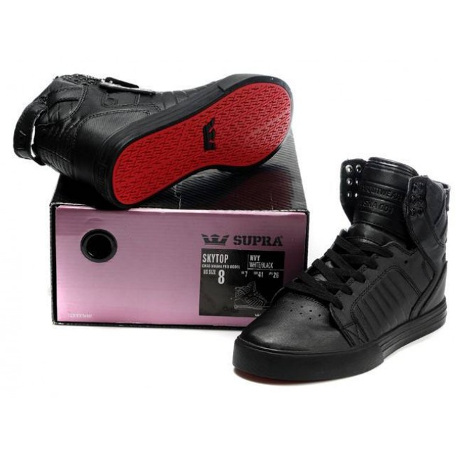 Supra Skytop Black-Red Shoes