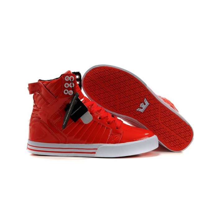 Supra Skytop Red-White Shoes