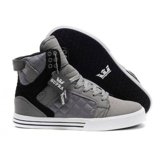 Supra Skytop Grey/Black-White Shoes