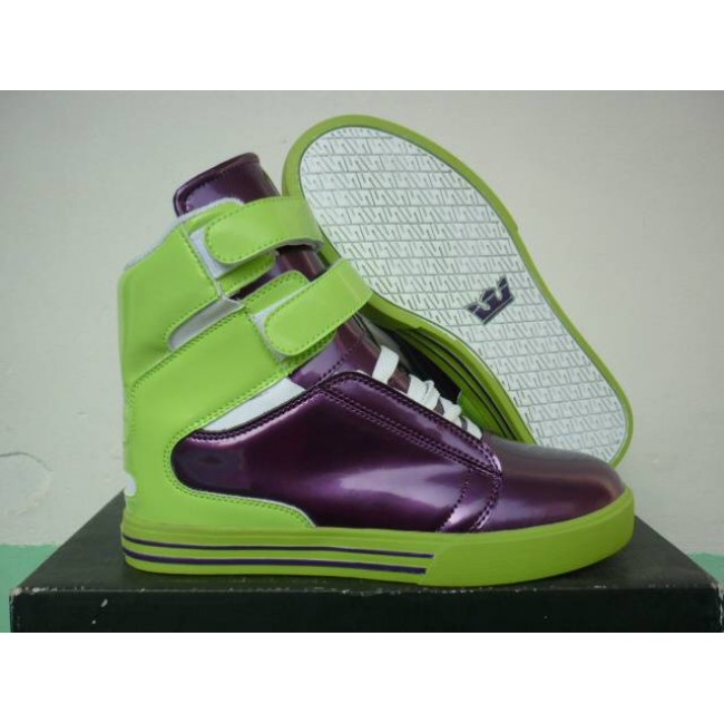 Supra Tk Society For Girls Green/Purple-Green Shoes