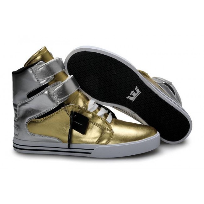 Supra Tk Society For Girls Gold/Silver-White Shoes
