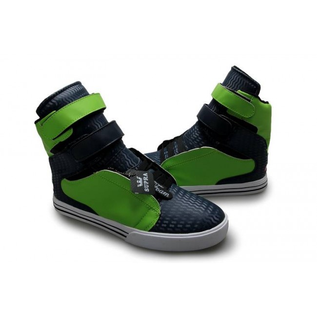 Supra Tk Society For Girls Dark Blue/Green-White Shoes