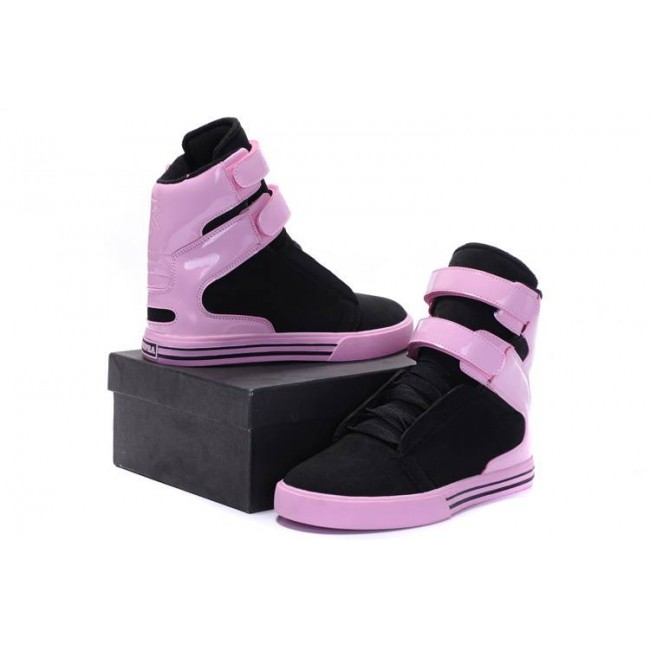 Supra Tk Society For Girls Pink/Black-Pink Shoes