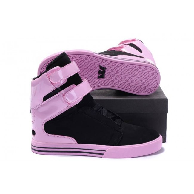 Supra Tk Society For Girls Pink/Black-Pink Shoes