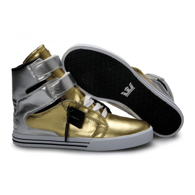 Supra Tk Society Gold Silver Shoes